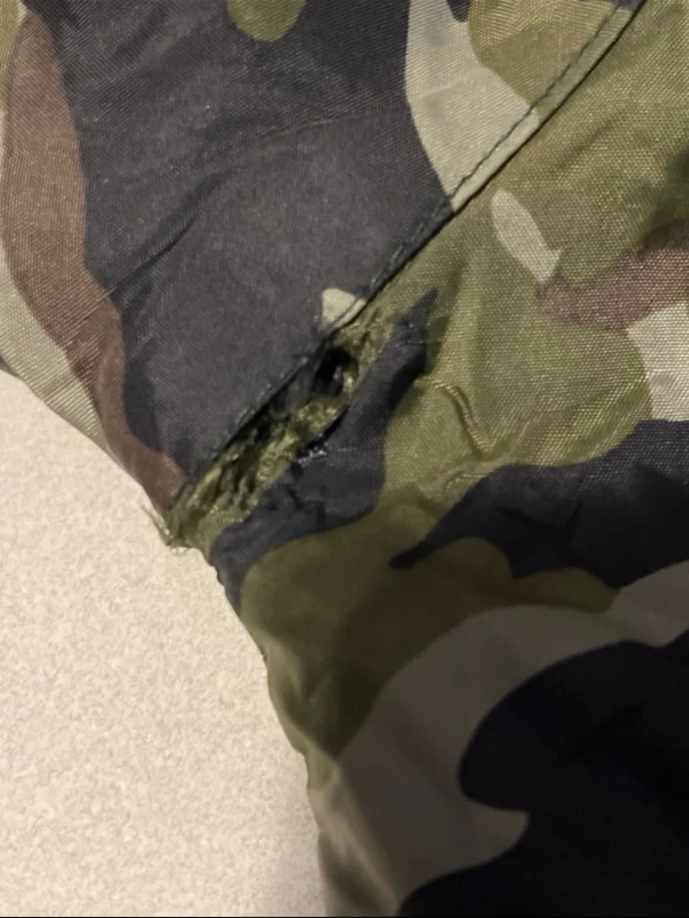 Superdry Sport Hooded Camo Jacket-Size S